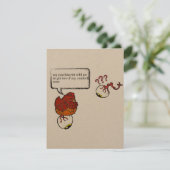 精神科医ゾンビおもしろい サンキューカード (スタンド正面)