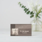 精神科医ドクター名刺 名刺 (スタンド正面)