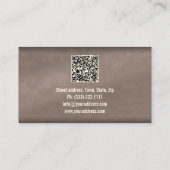 精神科医ドクター名刺 名刺 (裏面)