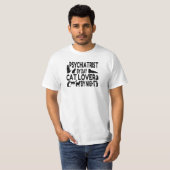 精神科医ラブキャッツ Tシャツ (正面フル)