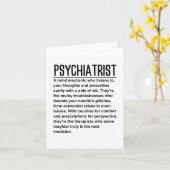 精神科医 カード (黄色い花)