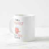 精神科医 コーヒーマグカップ (正面左)