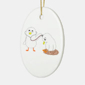 精神科医 セラミックオーナメント (左)