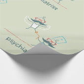 精神科医 ラッピングペーパー (角)