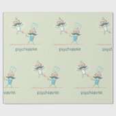 精神科医 ラッピングペーパー (フラット)