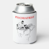 精神科医 缶クーラー (缶裏面)