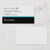 精神科名刺テンプレート 名刺 (正面/裏面)