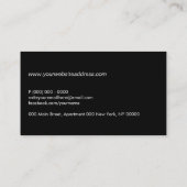 精神科学の人頭 名刺 (裏面)