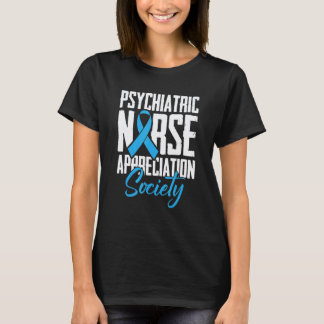 精神科看護師感謝協会 メンタル 心理 Tシャツ