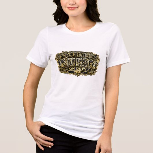 精神科看護師Tシャツ トライブレンドTシャツ (正面)