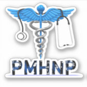 精神科精神衛生ナース医 シール (正面)