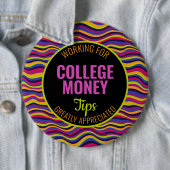 精神薬 |ヒントを参照 |大学のお金 缶バッジ (インサイチュ)