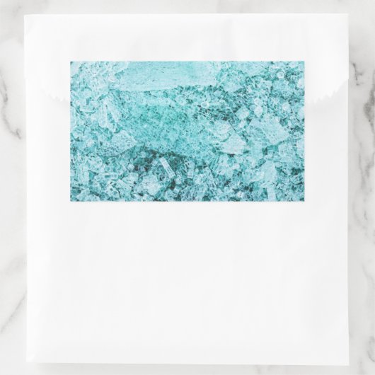 精神融合 長方形シール (バッグ)