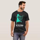 精神衛生に関する偏見と闘おう月間グ Tシャツ (正面フル)