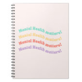 精神衛生に関する問題 |ウェーレトロピーチキャンディ ノートブック (正面)