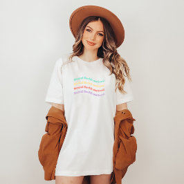 精神衛生に関する問題 |ウェーレトロピーチキャンディ Tシャツ