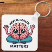 精神衛生に関する問題 キーホルダー (裏面)