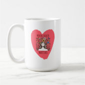 精神衛生に関する問題 コーヒーマグカップ (左)