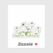 精神衛生に関する問題 シール (シート)