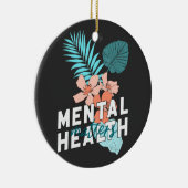 精神衛生に関する問題 セラミックオーナメント (右)