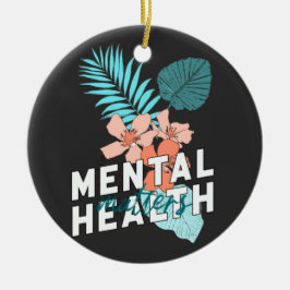 精神衛生に関する問題 セラミックオーナメント