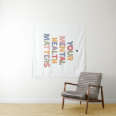 精神衛生に関する問題 タペストリー (インサイチュ(横))