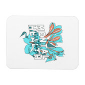 精神衛生に関する問題 マグネット (横)