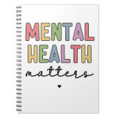 精神衛生に関する問題 |メンタルヘルス認識度 ノートブック (正面)