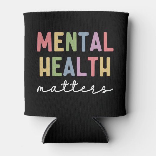 精神衛生に関する問題 |メンタルヘルス認識度 缶クーラー (正面)