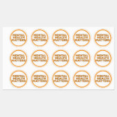 精神衛生に関する問題 ラベル (シート)