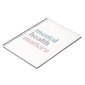 精神衛生に関する問題 |レトロ引用文グフランスのレイ ノートブック (左側)