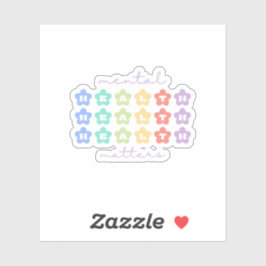 精神衛生に関する問題 |レトロ花ピーチキャンディ シール