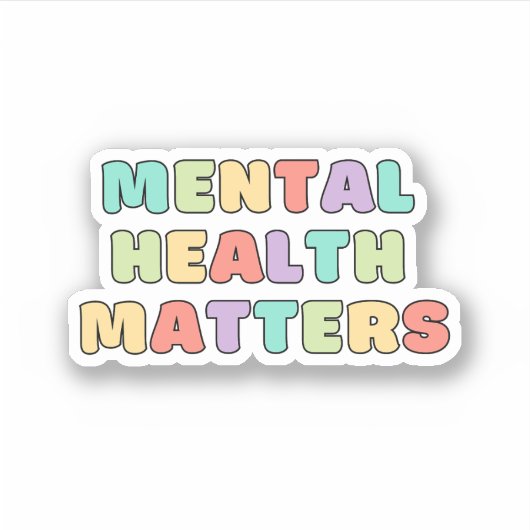 精神衛生に関する問題 |引用文コニピーチキャンディ シール (正面)