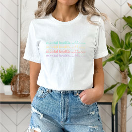 精神衛生に関する問題 |引用文ピーチキャンディ Tシャツ