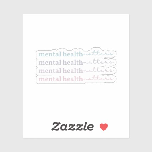 精神衛生に関する問題 |引用文IVグフランスのレイ シール (シート)