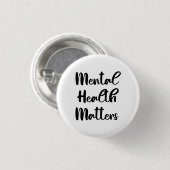 精神衛生に関する問題 缶バッジ (正面&裏面)