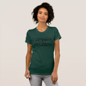 精神衛生のユーモアのTシャツ Tシャツ (正面フル)