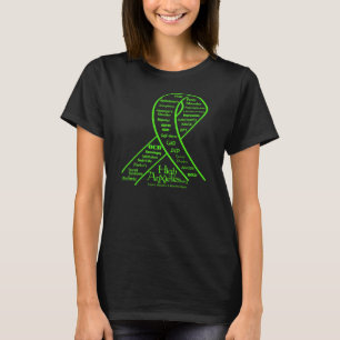 精神衛生のリボン Tシャツ
