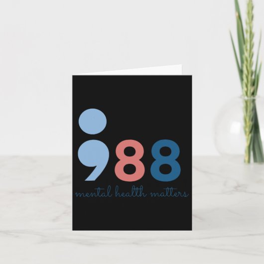 精神衛生の問題 カード (正面)