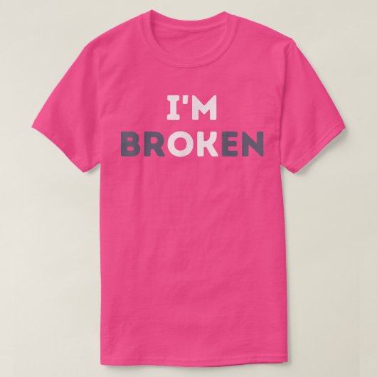 精神衛生の失調認識度不可視 Tシャツ (デザイン正面)