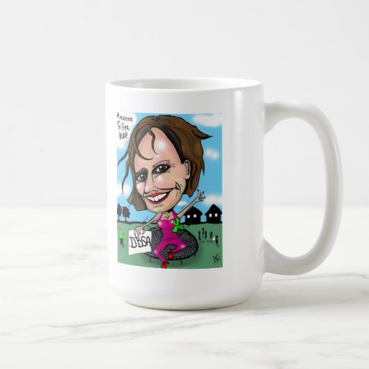 精神衛生の英雄- MaureenのFifer コーヒーマグカップ (右)