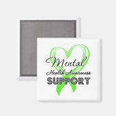精神衛生の認識度-サポート マグネット (正面/裏面)