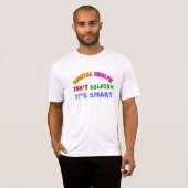 精神衛生は利己的ではない頭が切れる Tシャツ (正面フル)