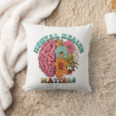 精神衛生は重要である クッション (ブランケット)