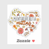 精神衛生は重要である シール (シート)