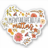 精神衛生は重要である シール (正面)