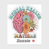 精神衛生は重要である シール (シート)