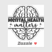 精神衛生は重要である シール (シート)