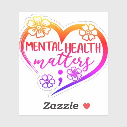 精神衛生は重要である シール (シート)