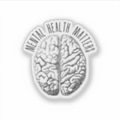 精神衛生は重要である シール (正面)